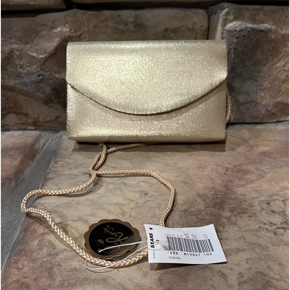 Gold Evening Bag NWT
